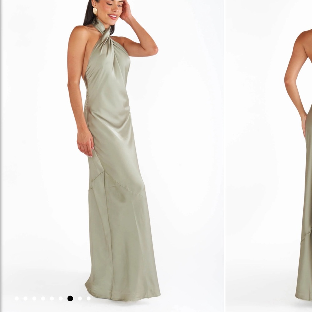 Jasmine Halter Maxi Dress